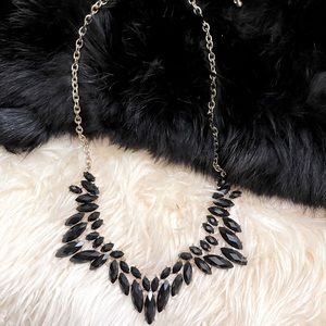 Black and gold necklace